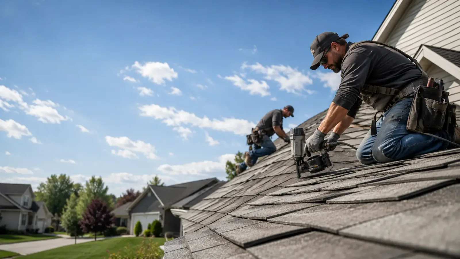 Storm Damage Roof Repair in Virginia, IL near me